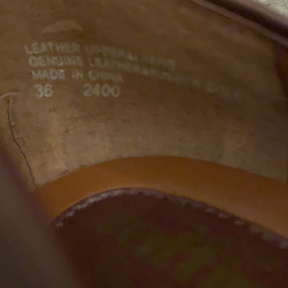 Umberto Raffini Brown Leather Pumps EU 36 US 5-5.5 Fringe & Tassles Heels - Picture 10 of 10